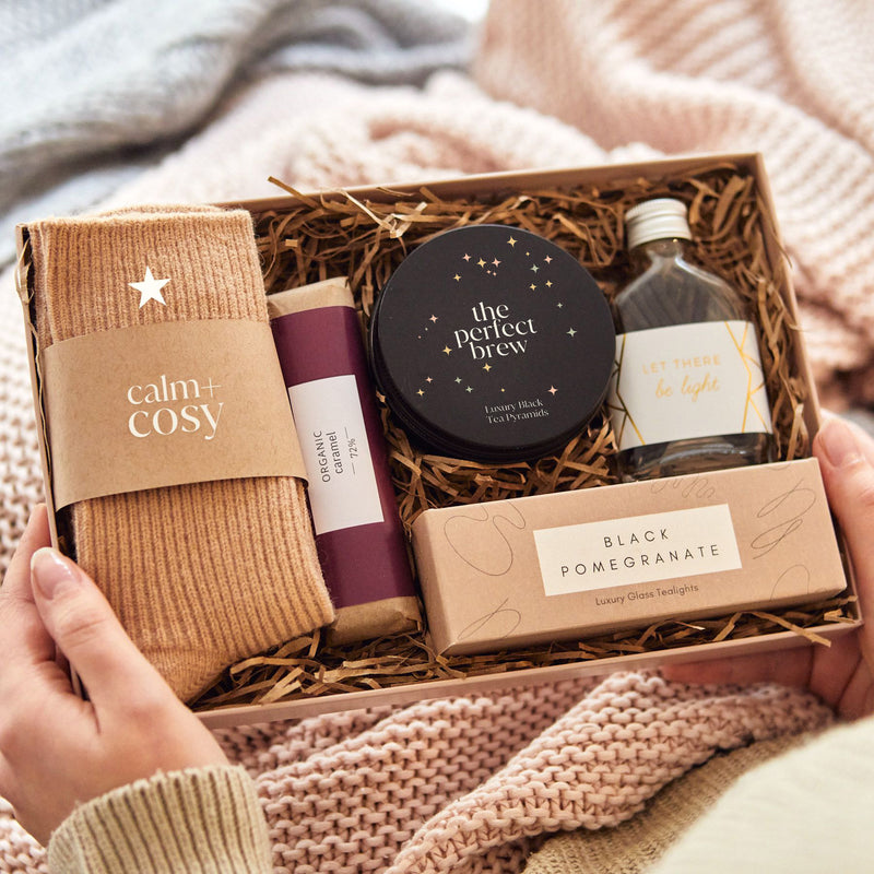 Luxury branded gift setup